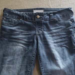 Maurices Faded Skinny Leggings Size L